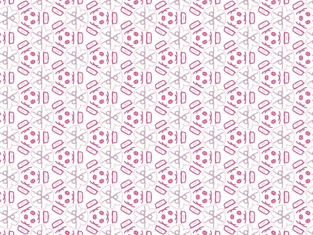 Mandala abstracta rosa o fondo de patrón de papel tapiz ikat
