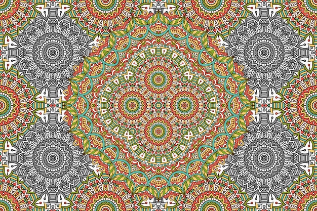 mandala abstracto de patrones sin fisuras