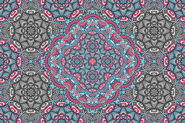 mandala abstracto de patrones sin fisuras