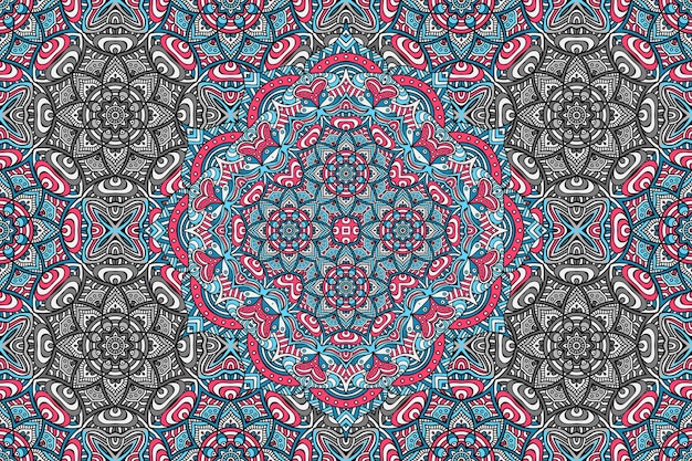 mandala abstracto de patrones sin fisuras