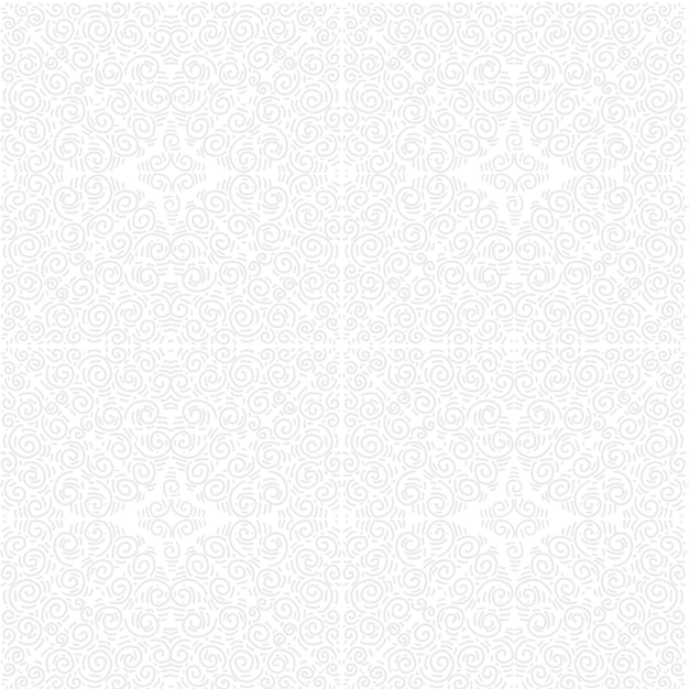 Mandala de arte étnico abstracto de patrones sin fisuras