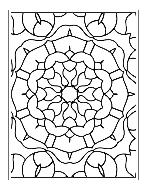 Mandala Para Colorear Para Kdp Interior