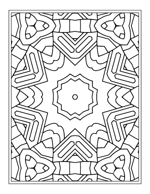 Mandala Para Colorear Para Kdp Interior