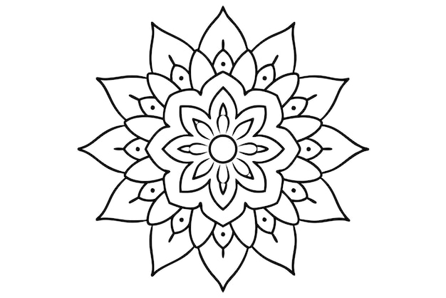 Mandala para colorear un libro Arte de la calma de color con diseños intrincados 17