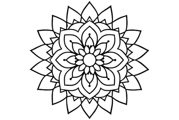 Mandala para colorear un libro Arte de la calma de color con diseños intrincados 18