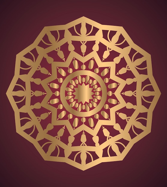 Mandala para colorear libro Ornamento redondo decorativo Patrón de terapia contra el estrés Tejido des