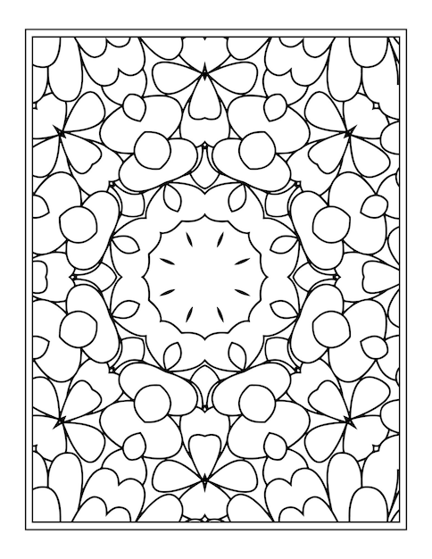 Mandala Para Colorear Pagina Para Colorear