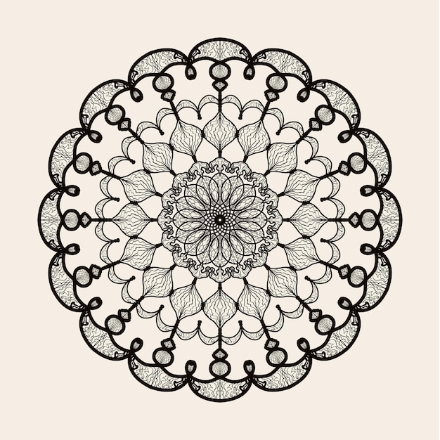 mandala para colorear