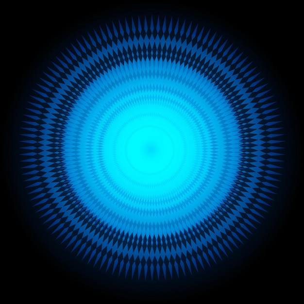 Mandala colorido abstracto