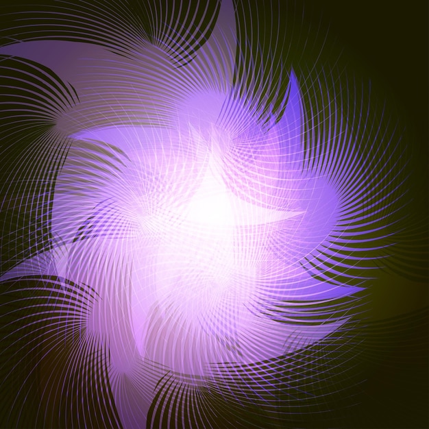 Mandala colorido abstracto