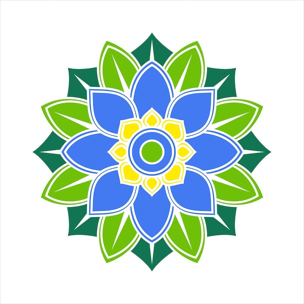 Mandala colorido