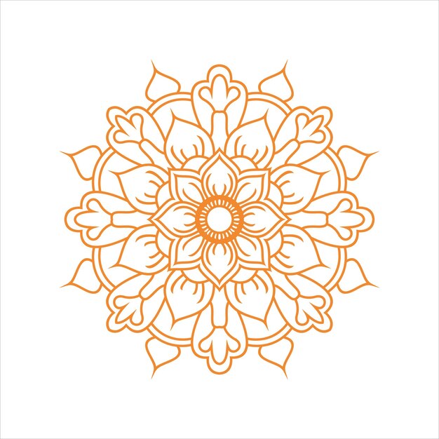 Mandala de contorno