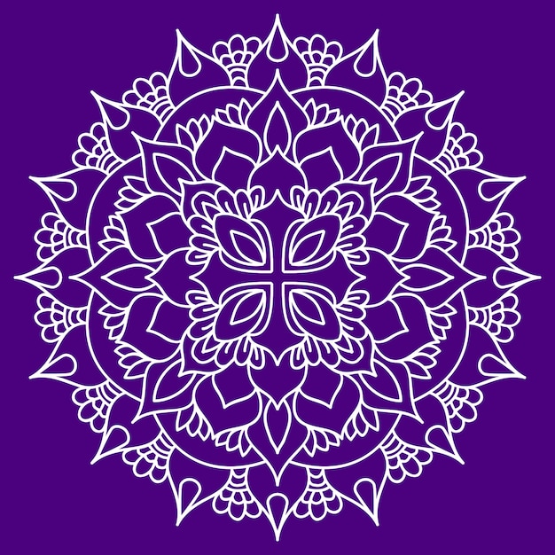 Mandala de contorno