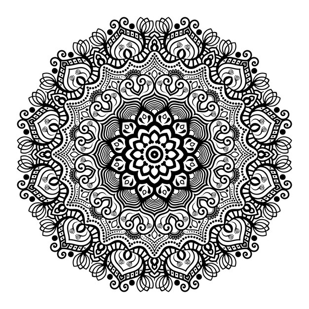 Mandala con diseño decorativo