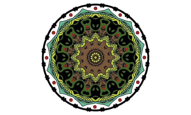 mandala diseño vector fondo vintage patrón floral diseño