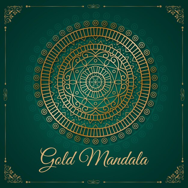 Mandala dorada