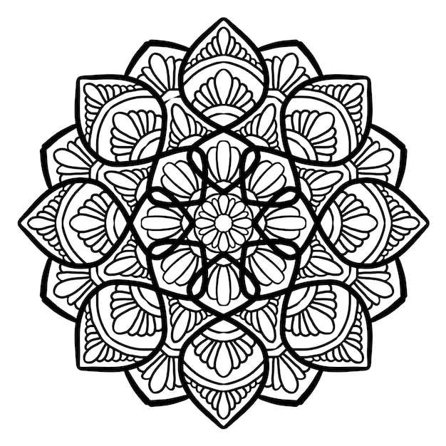 Mandala Elegance Luxury Collection Página para colorear