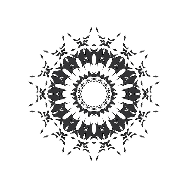 Mandala Elementos decorativos étnicos Fondo dibujado a mano Islam Árabe Motivos otomanos indios