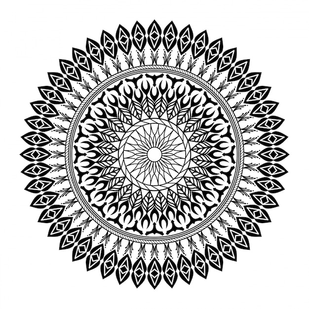 Mandala estilo oriental