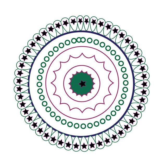 Mandala étnica oriental