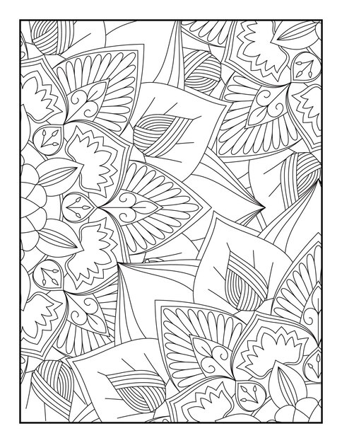 Mandala floral para colorear mandala floral para colorear libros para colorear