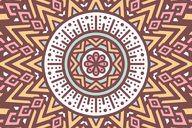 Vector mandala de fondo