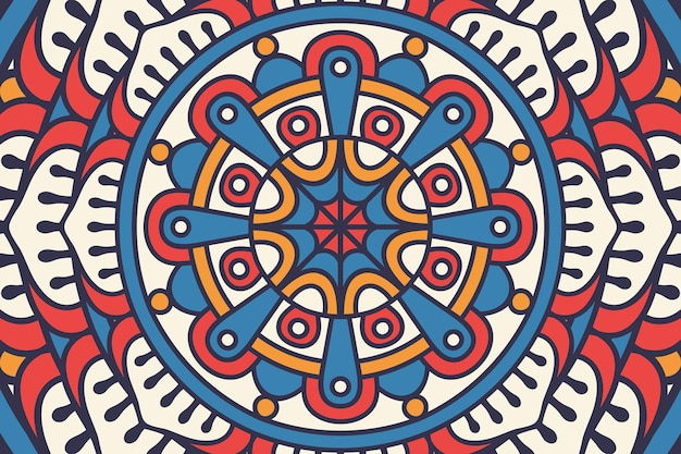 Vector mandala de fondo