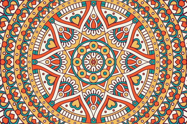 Vector mandala de fondo