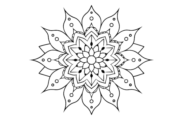 Mandala para ilustrar un libro para despertar la imaginación 10