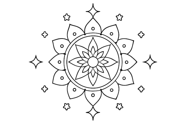 Mandala para ilustrar libros con diseños impresionantes 10