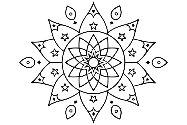 Mandala para ilustrar libros con diseños impresionantes 7