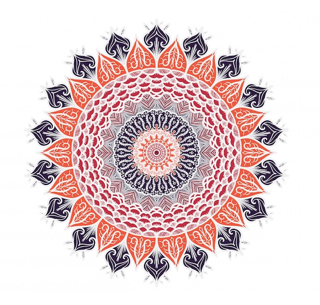 Mandala Line Template