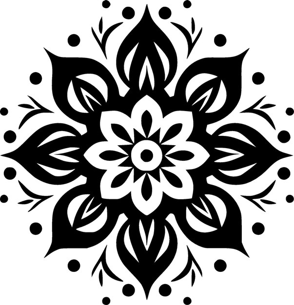 Mandala Logo de alta calidad vectorial Ilustración vectorial ideal para el gráfico de camisetas