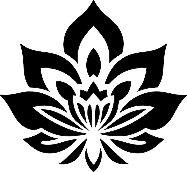 Mandala Logo de alta calidad vectorial Ilustración vectorial ideal para el gráfico de camisetas