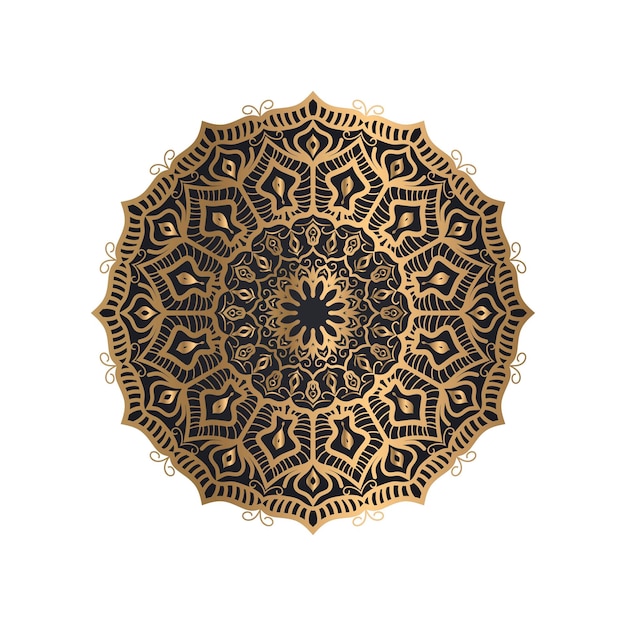 Mandala logo arte símbolo icono vector