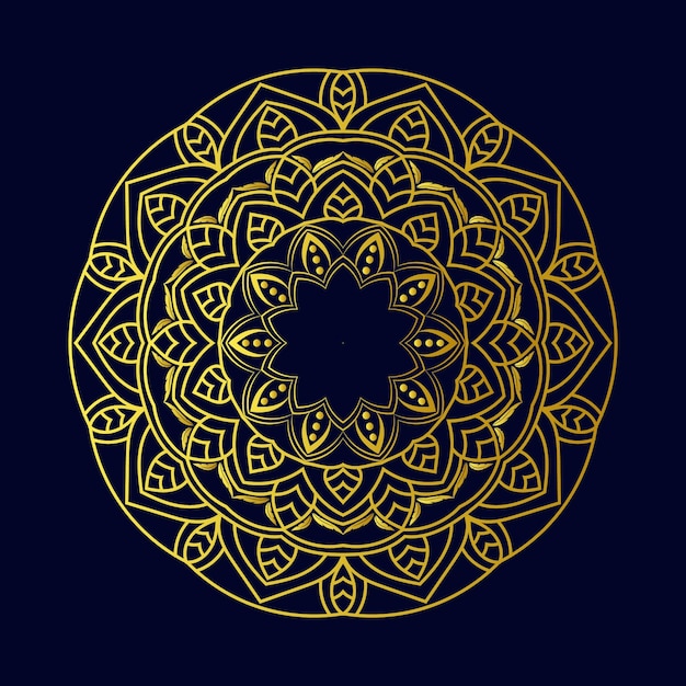 Mandala de lujo alpona fondo decorativo patrón de mandala motivo diwali rangoli indan durga puja