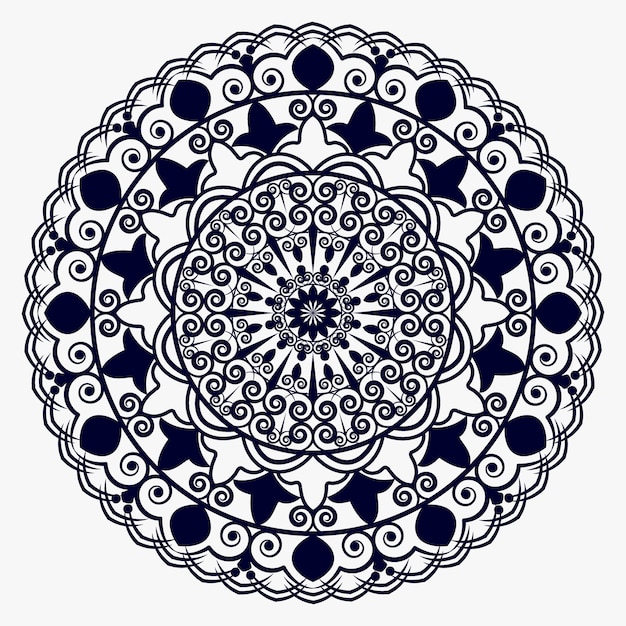 Mandala de lujo creativo