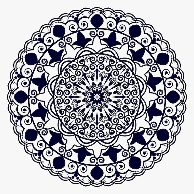 Mandala de lujo creativo