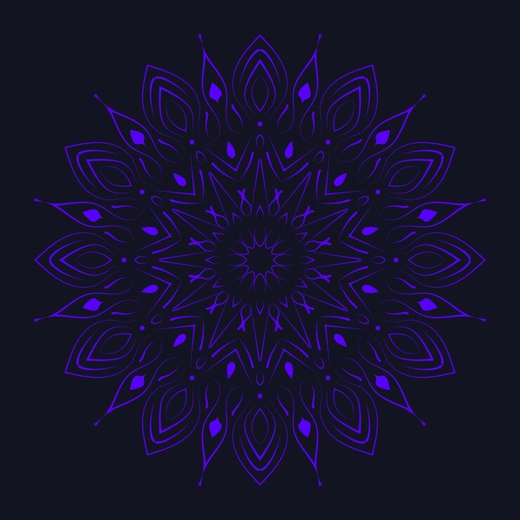 Mandala de lujo con diseño arabesco dorado estilo islámico árabe
