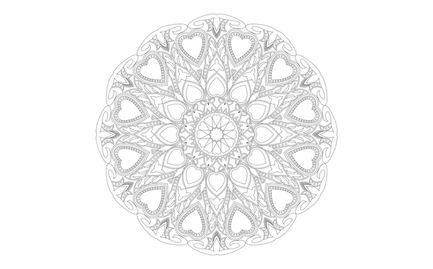 Mandala de lujo Gradiente color dorado Vector Premium Color negro Fondo 2022