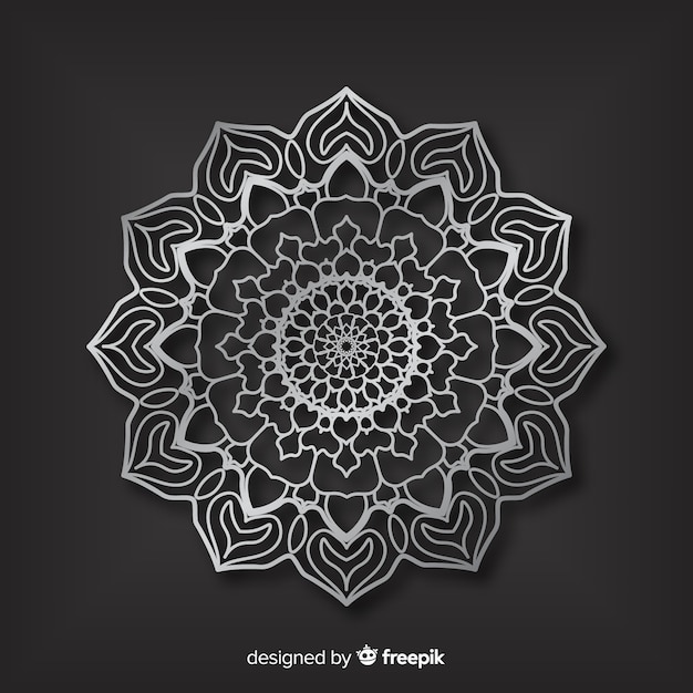 Vector mandala lujoso