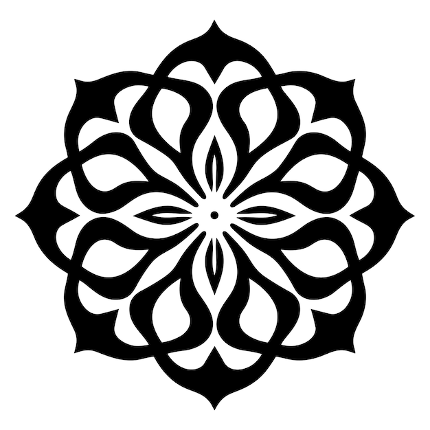 Mandala minimalista simple