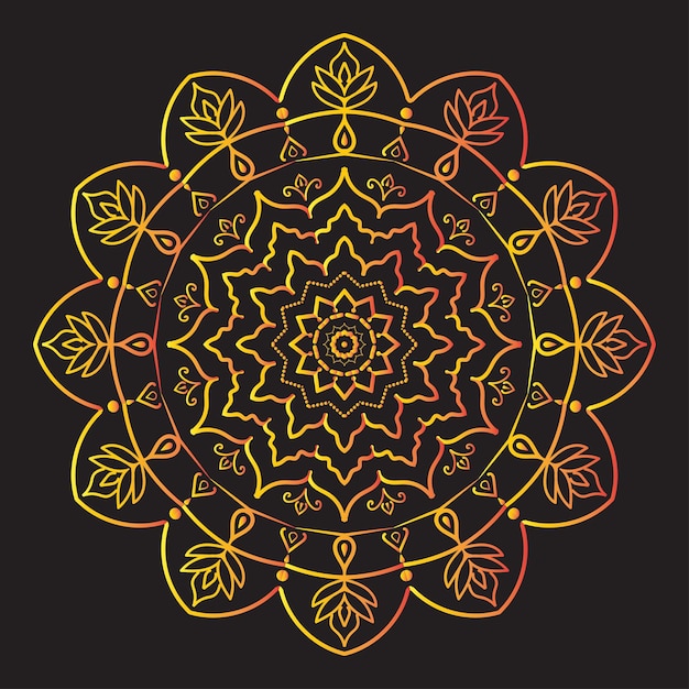 Mandala nuevas páginas para colorear para niños