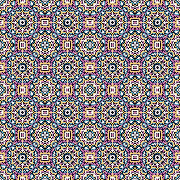 Mandala ornamental de lujo