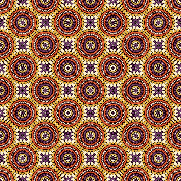 Mandala ornamental de lujo