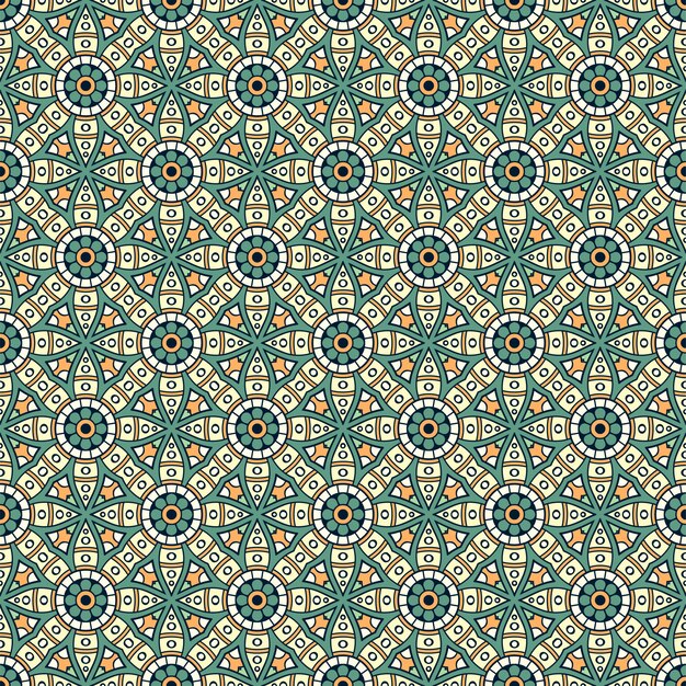 Mandala ornamental de lujo