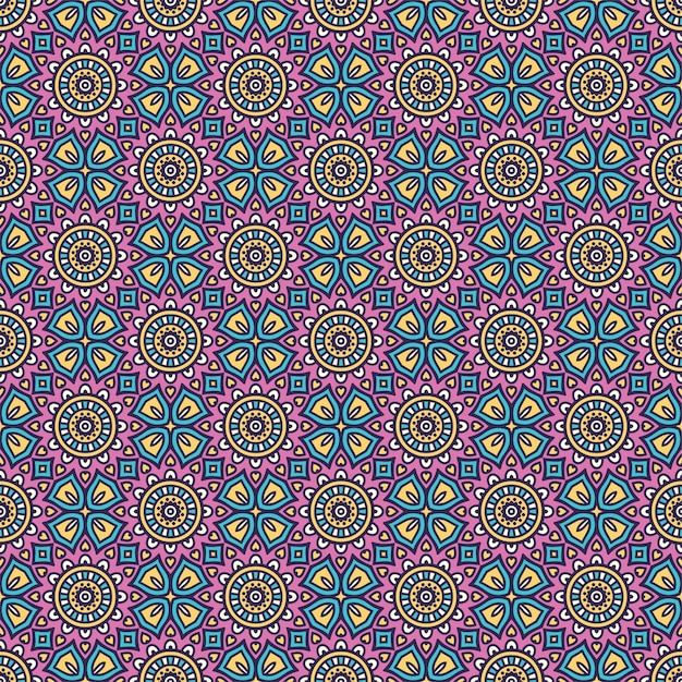 Mandala ornamental de lujo