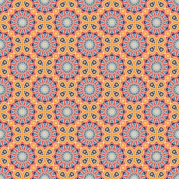 Mandala ornamental de lujo