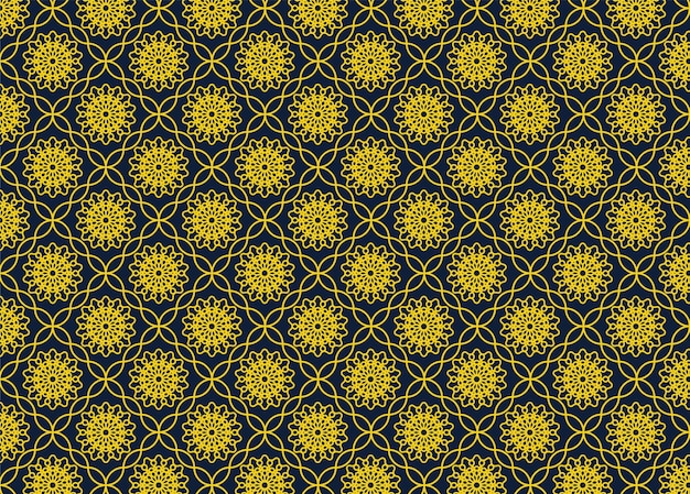 Mandala ornamental de lujo