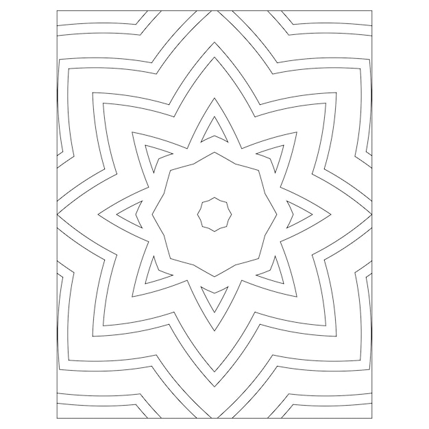 Mandala. página para colorear